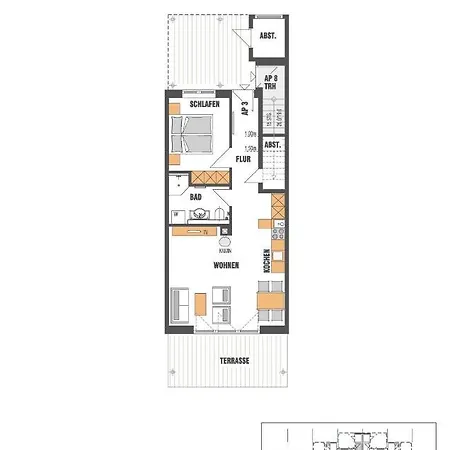 Haus 6 3 Apartment *